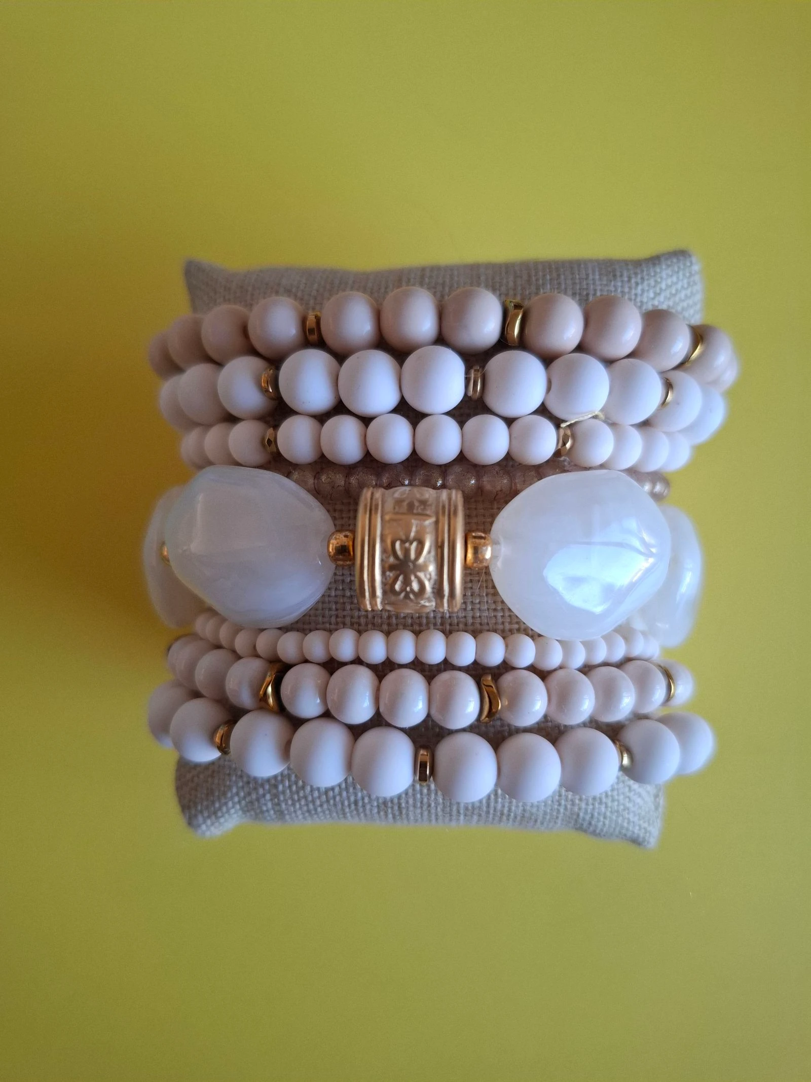 Armbandenset ivoor